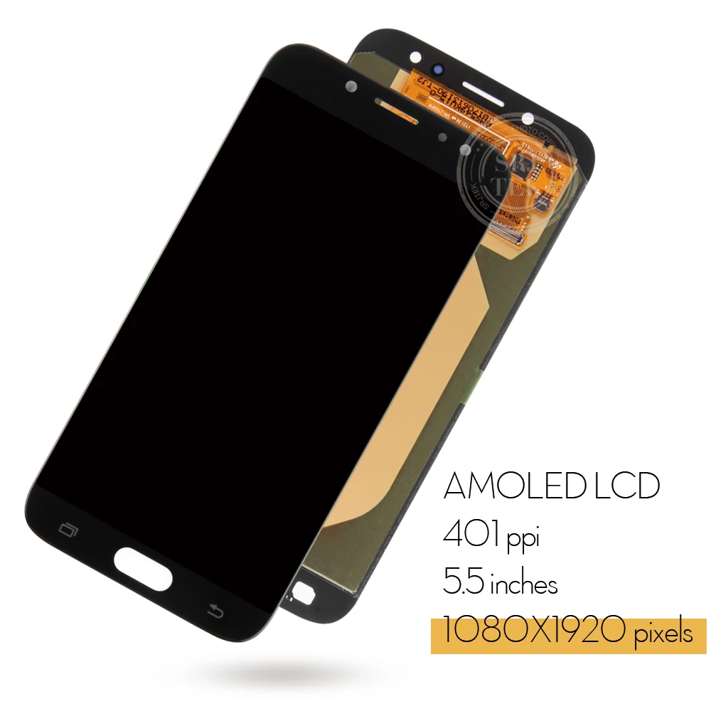 Srjtek AMOLED для SAMSUNG Galaxy ЖК дисплей J7 Pro сенсорный экран с дигитайзером сенсорная