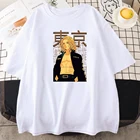 2021 женская футболка с надписью аниме Токио Мстители, женская футболка, летняя повседневная Милая одежда в стиле хип-хоп с коротким рукавом