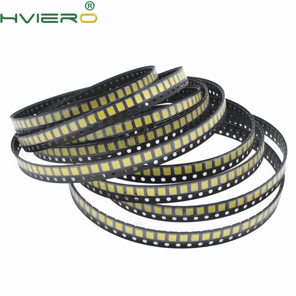 1000 шт 0 2 W SMD 2835 Светодиодный светильник шарик 20 25lm белый красные синие зеленый