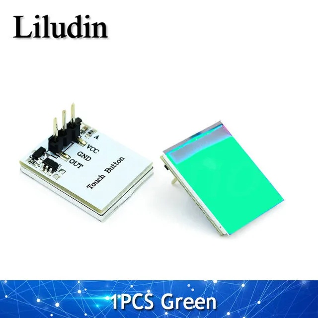 Емкостный сенсорный переключатель чувствительная кнопка светодиодный модуль