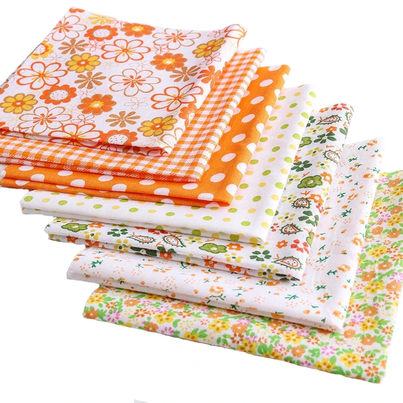 7 шт./компл. швейные принадлежности цветочный узор бытовой хлопок многоцелевой