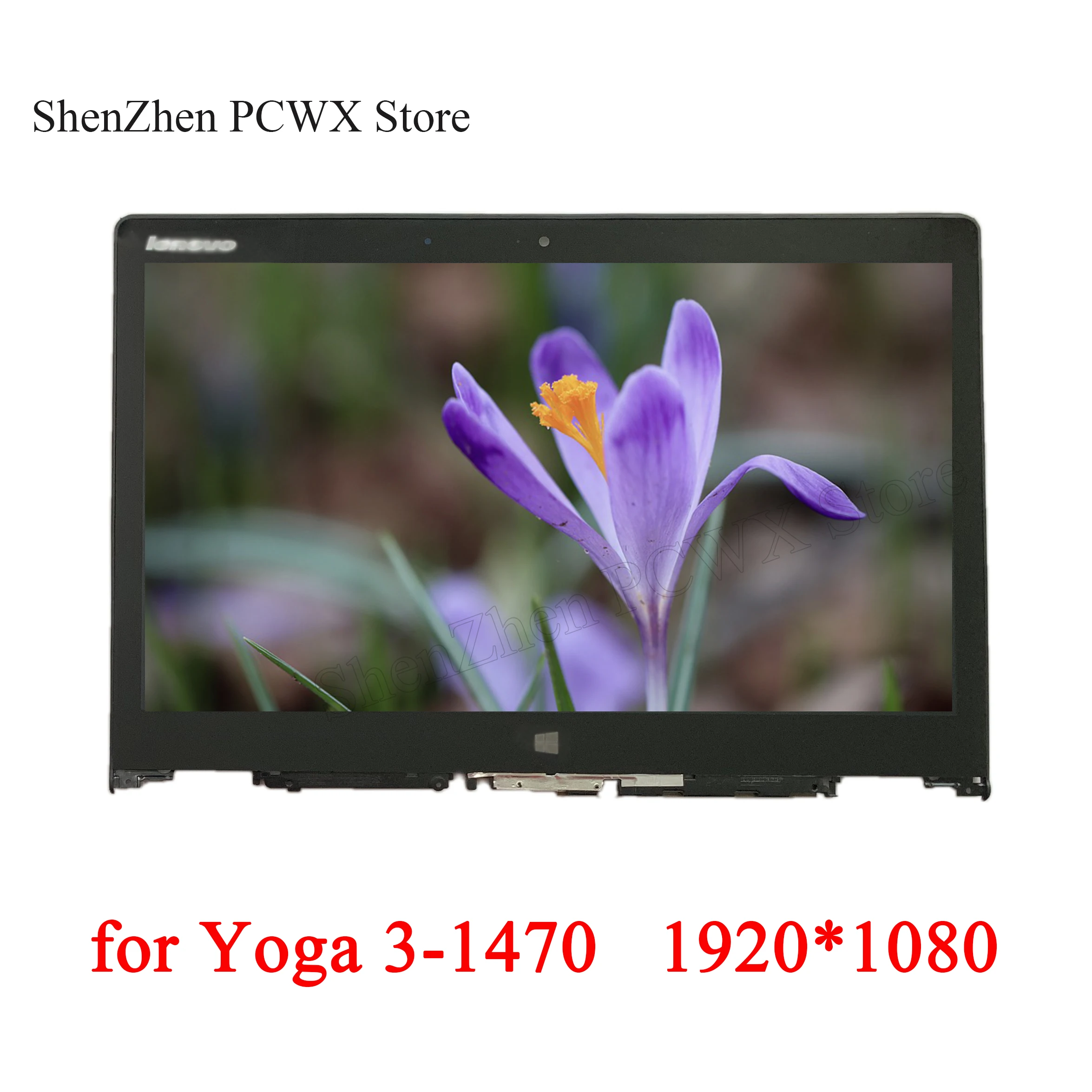 Для Йоги 3 1470 Lenovo 80JH 80KQ Yoga 700 14ISK ideapad 80QD Ноутбук LCD сборка рамка с рамкой 5D10H35588 FHD