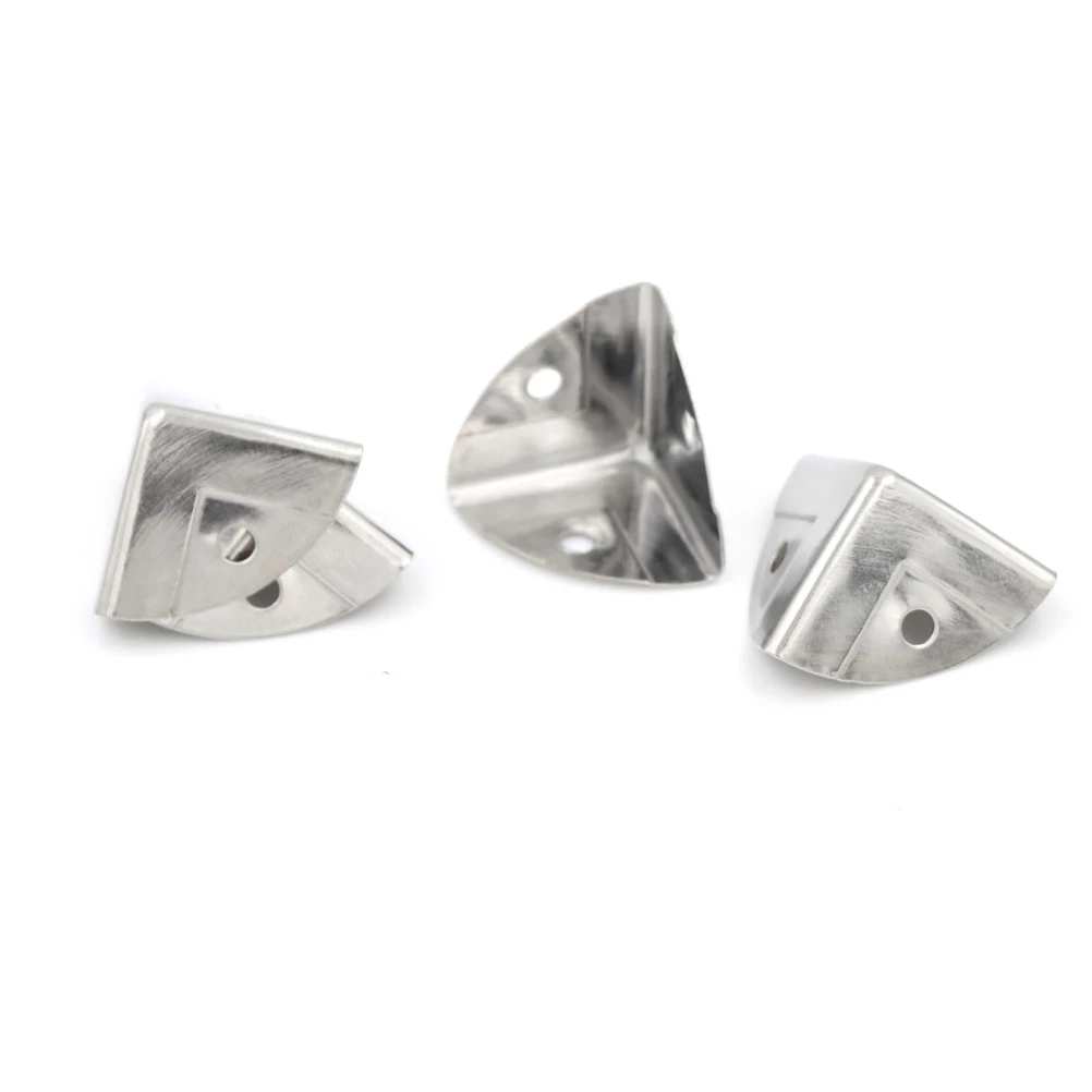 4pcs 26mm Antique Silver Style Metal Box Corner Protection Jewelry Wine Gift Wooden Case Protector | Обустройство дома