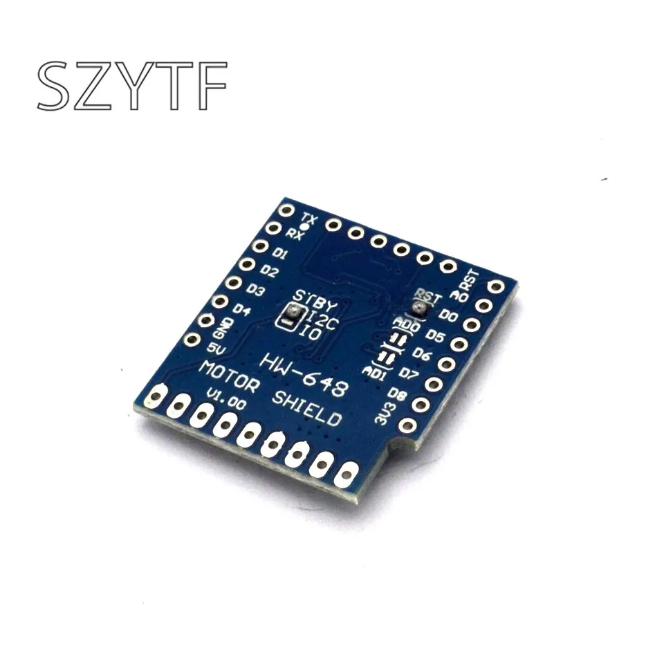 Модуль привода двигателя Wemos D1 Mini 2C двухмоторный драйвер TB6612FNG V1.0 | Электронные