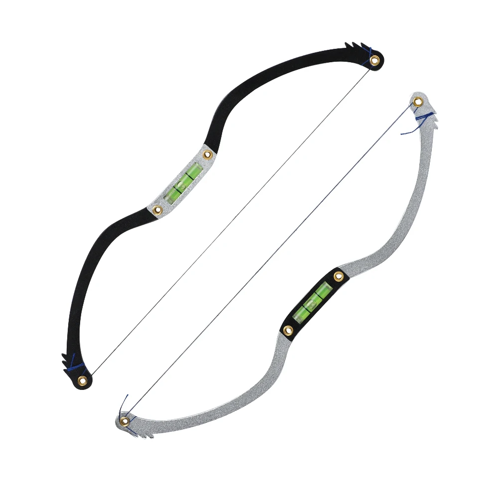 

Black And White Microblading Permannet Makeup Bow and Arrow Line Black Measuring Brow String Pre Inked Tattoo PMU for Mapping