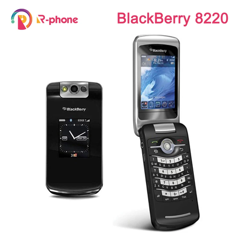 BlackBerry Pearl флип 8220 отремонтированный мобильный телефон 2MP оригинальный
