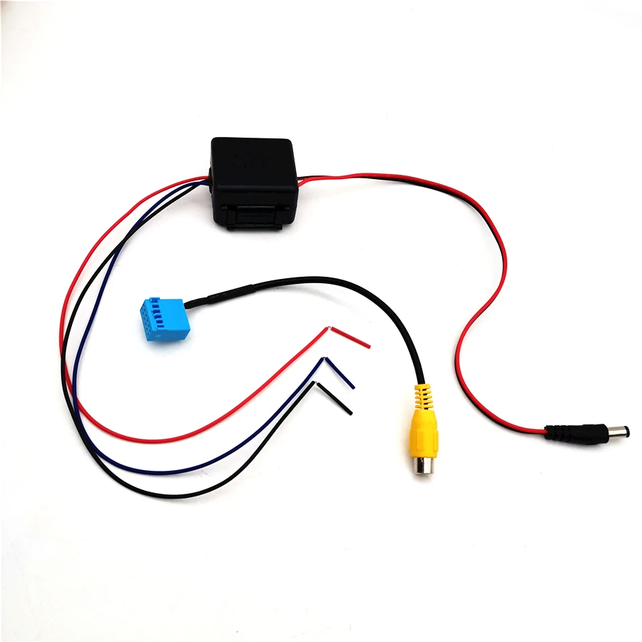 

2in1 Car Rear View Camera Power Delay Timer Relay + Filter Rectifier for RCD330 PQ MIB RCA Conversion Adapter