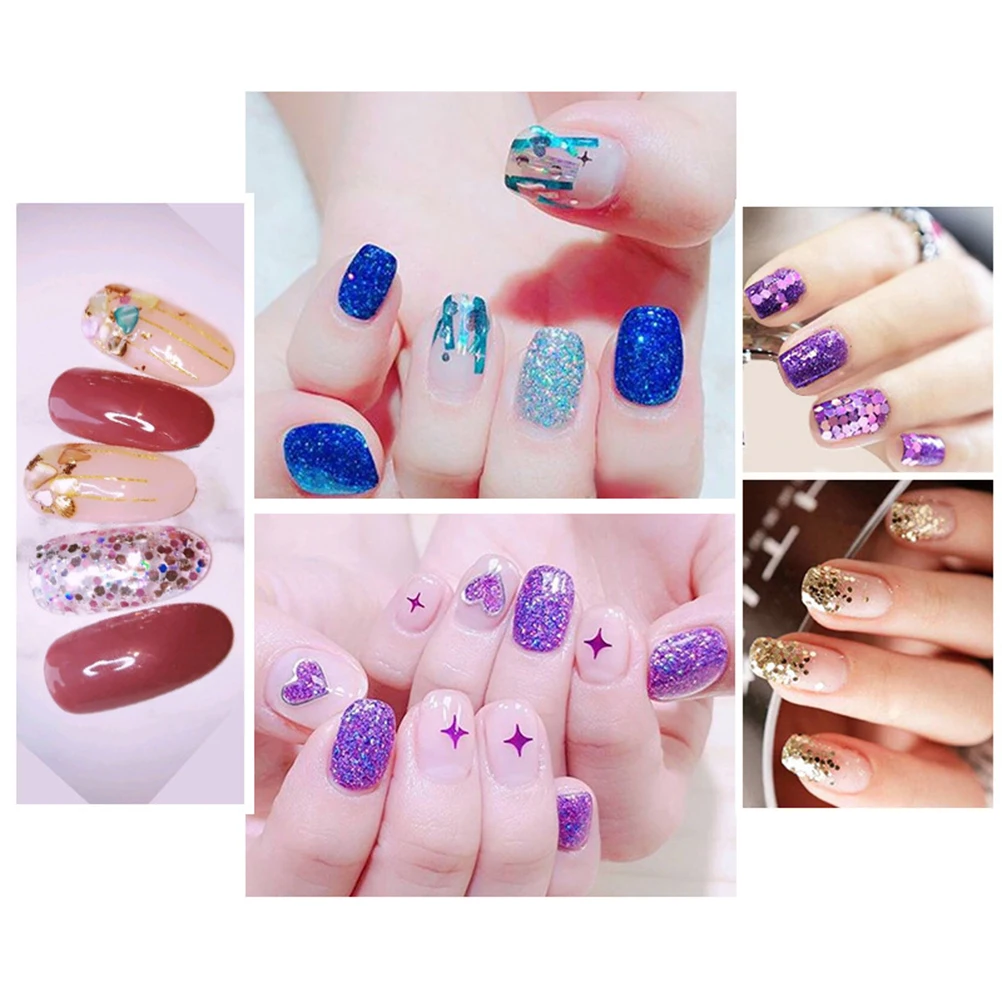 Блестки Стразы для дизайна ногтей 48 цветов украшения маникюра блестки красочные