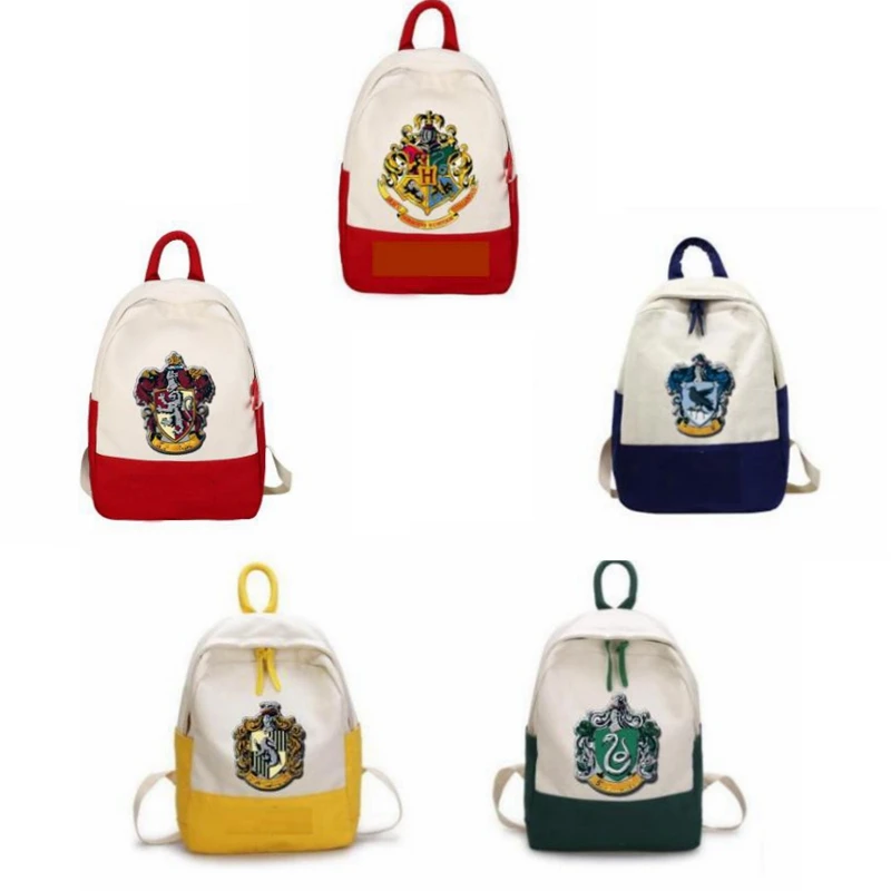 Холщовые сумки Harried рюкзак для фигурок Поттера вместительный дорожный Чехол экшн