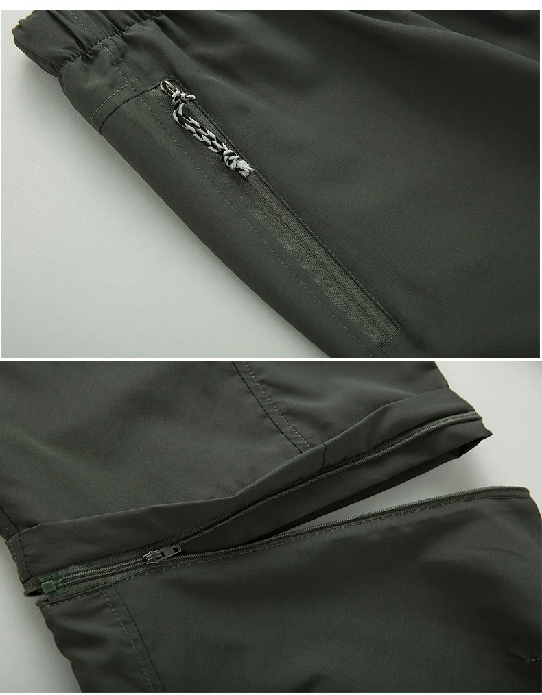 Быстросохнущие брюки-карго для мужчин сезон весна-лето военные брюки съемные