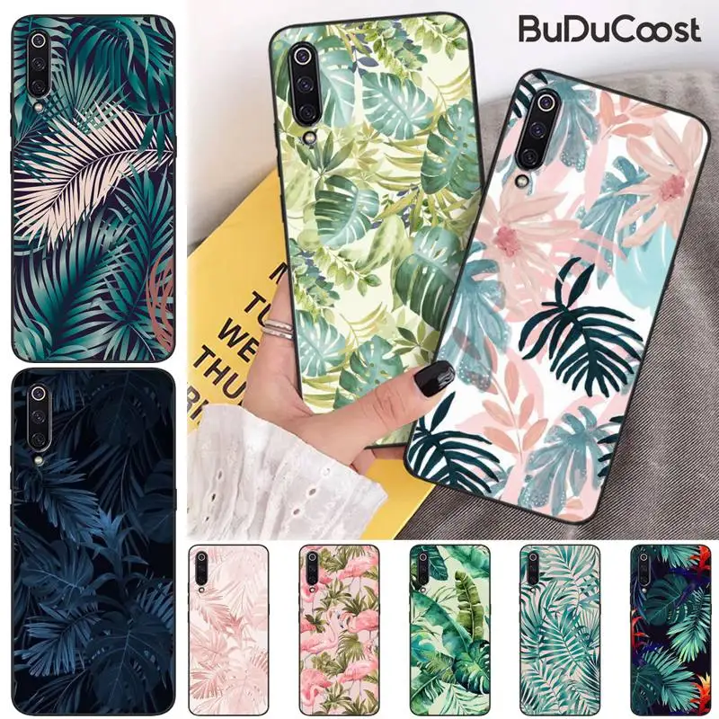 

Riccu Vintage banana leaves Phone Case For Xiaomi Mi 9 9T CC9 CC9E 8 SE Pro A2 Lite 6X 5 A3 A1 Max Mix 2 3