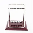 Простой Колыбель Ньютона, стальной Балансирующий шар, физика, научный маятник, настольные игрушки, игровой стол, украшение для дома