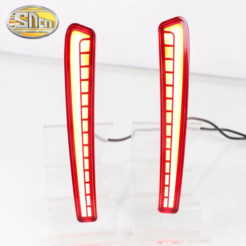 For Toyota Corolla SE/XSE US 2019 2020 3-in-1 Functions LED Bumper Light Rear Fog Lamp Brake Dynamic Turn Signal Reflector |