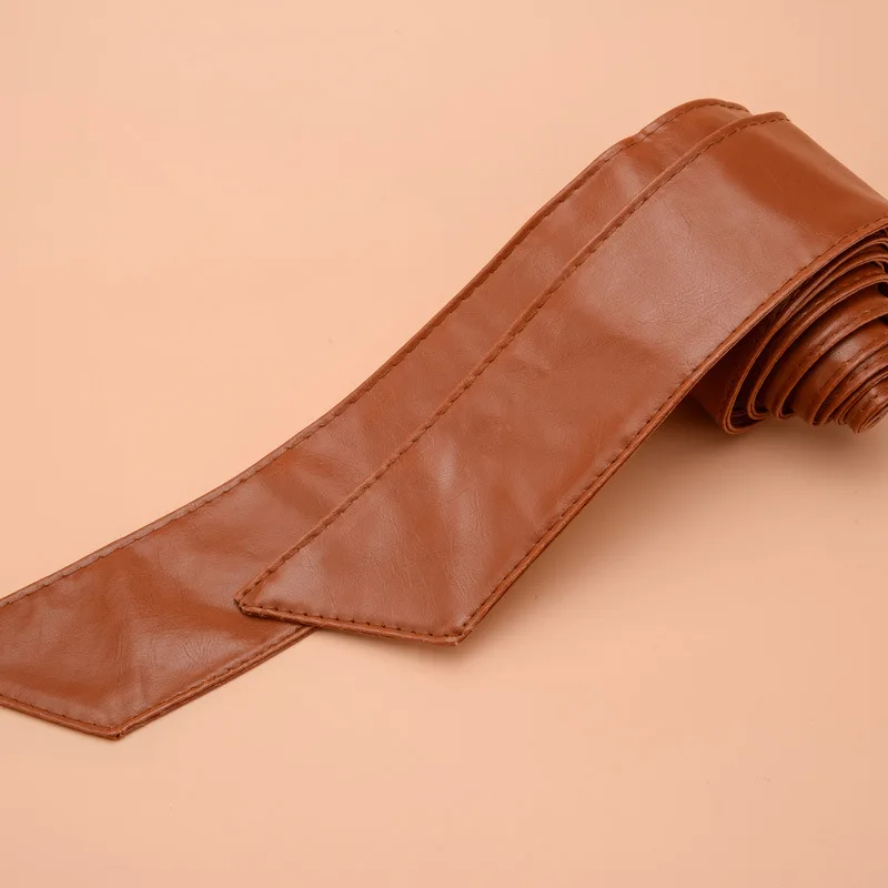 Мягкий однотонный широкий корсет из искусственной кожи пояс ремни для женщин