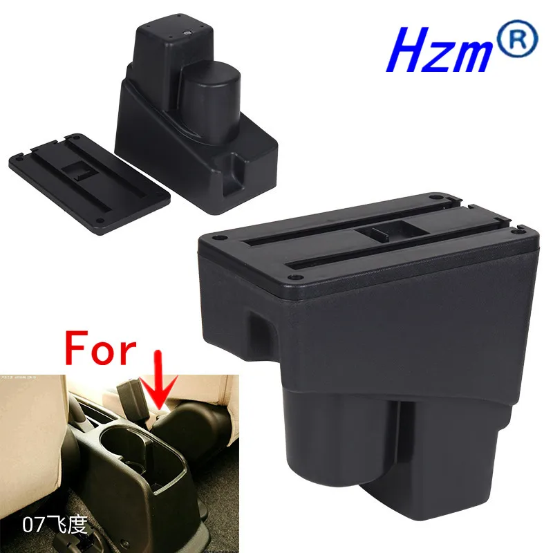 Подлокотник центральный подлокотник для Honda Fit Jazz 2002-2007 с USB-зарядкой | Автомобили