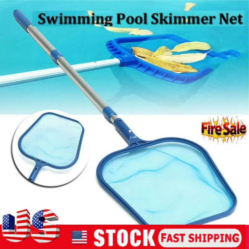 Сетка для бассейна регулируемая телескопическая алюминиевая стойка