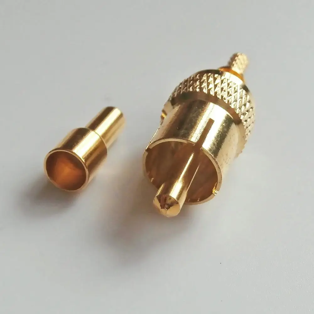 1 шт. РЧ разъем коаксиальный RCA заглушка для окна ОБЖИМНАЯ кабеля RG316 RG174 RG179 LMR100