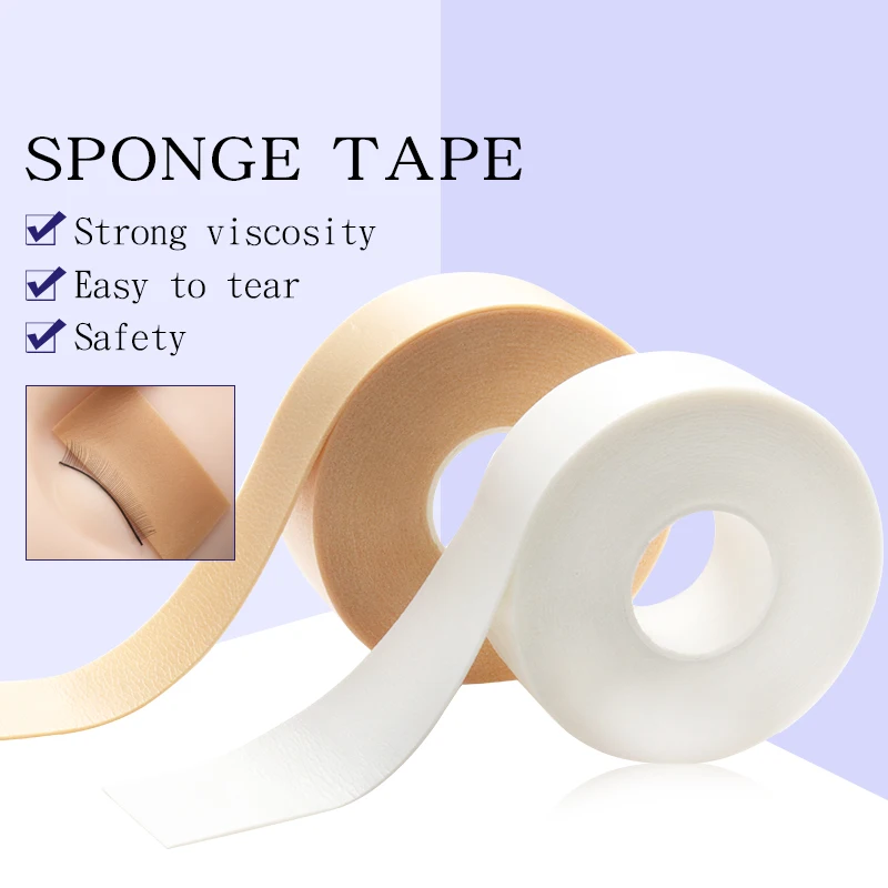 1Pc Medical Tape Lint Free Eye Pads Under Patches Non-woven Tape Foam Sponge lash Patch Eyelash Extension Eyelash Tools Tape