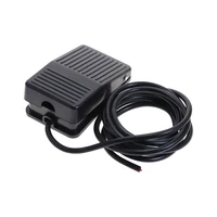 tfs 01 ac 250v 10a spdt no nc antislip plastic momentary power foot pedal switch w 2m electric wire