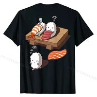 funny japanese nigiri sushi sleepwalking t shirt tops tees fitted simple style cotton men top t shirts design