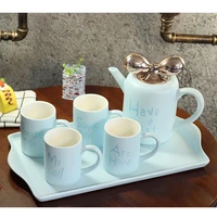 europe ceramic coffee cups set britain ceramic afternoon tea coffee cup home drinkware set pink white ceramic mug
