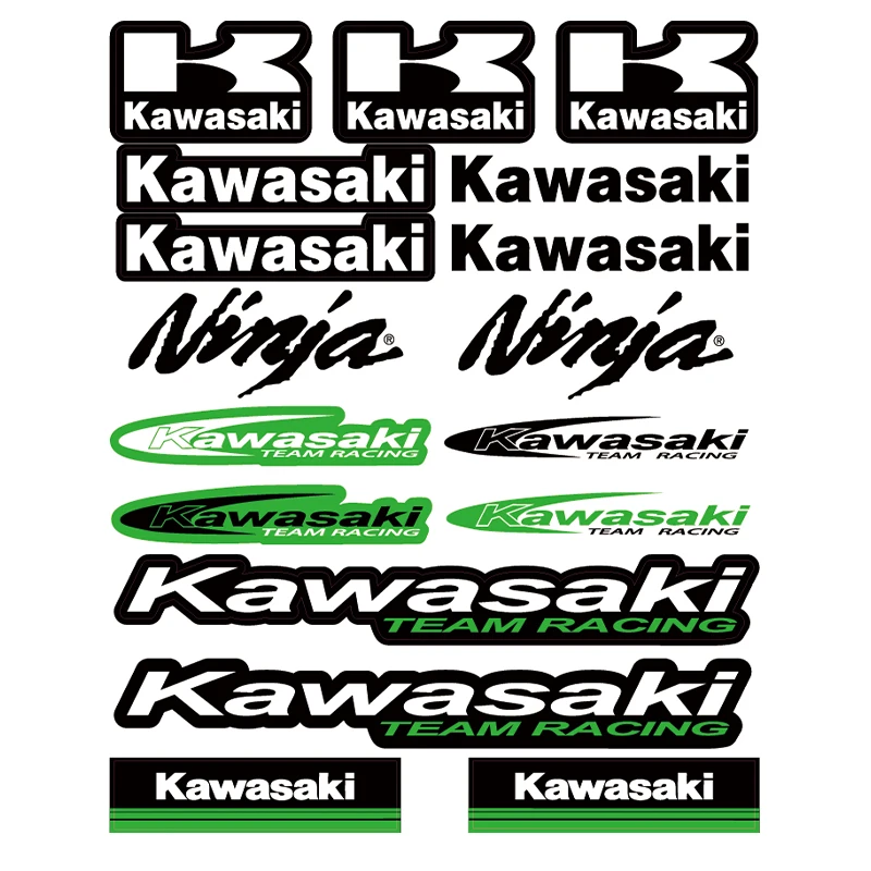 Мотоциклетные наклейки для Kawasaki Z900 Z750 Z800 Z650 Z1000 Z250 Z400 Ninja 650 400 300 250 1000 636 150 500