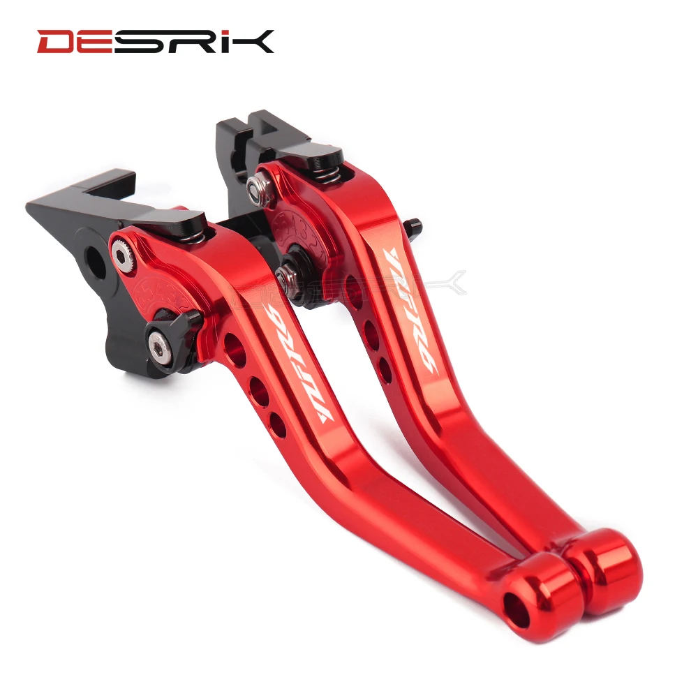 

CNC Motorcycle Accessories Brake Clutch Levers For For YAMAHA R6 YZF-R6 2005 2006 2007 2008 2009 2010-2016 YZF R6 Short Levers
