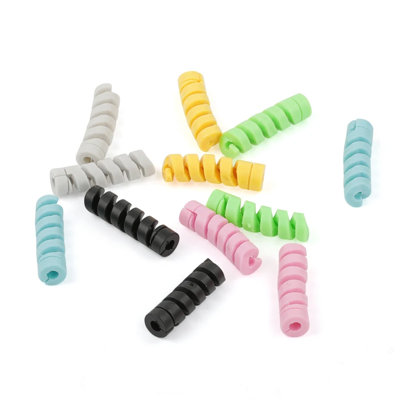 2Pcs Charging Cable Protector Saver Cover For Apple iPhone USB Charger Cord Adorable Protective Sleeve Phones | Электроника