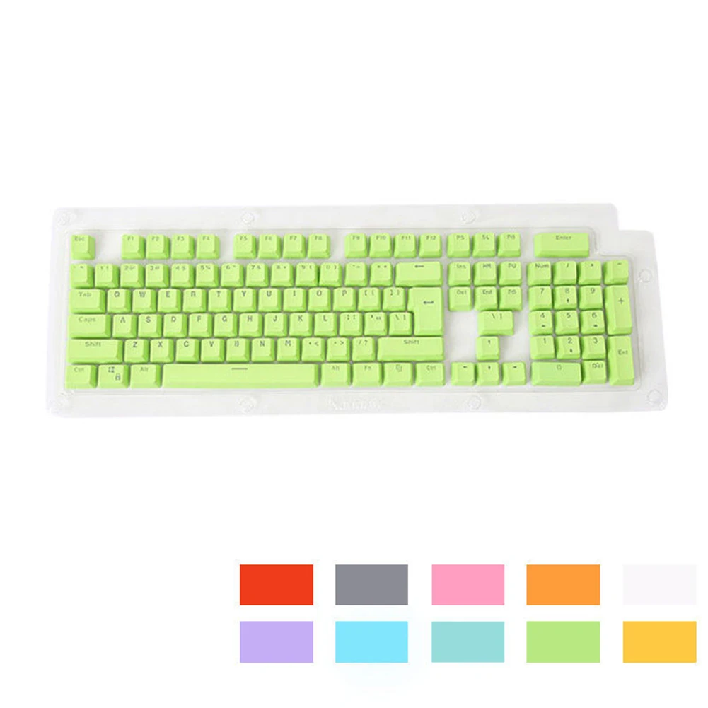 Пылезащитная клавиатура Doubleshot PBT Spacebar 104 с подсветкой для механической