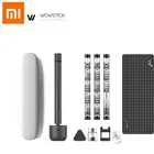 Электрический шуруповерт Xiaomi Wowstick 1F Pro 56-битный, точный беспроводной корпус из сплава, светодиодный светильник, литиевый аккумулятор, инструмент для ремонта электроэнергии