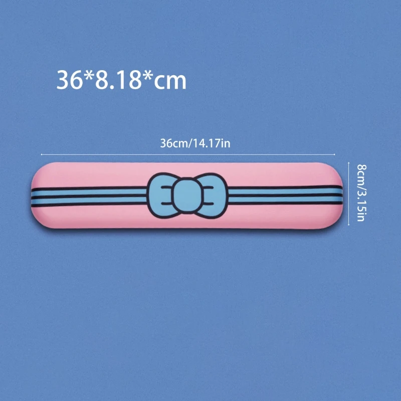 

Cute Bowknot Wrist Mouse Pad Hand Rest Cartoon Print Girl Small Wrist Pad Mouse Keyboard and Accessories Home School