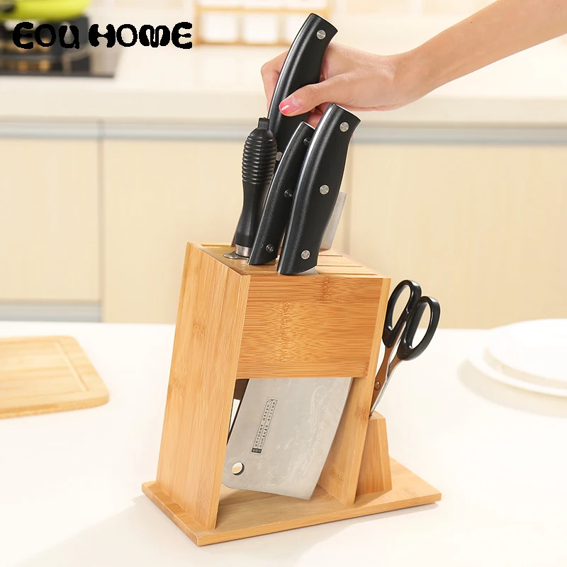 Поселок Nan бамбуковый резак стойка для хранения многофункциональная Кухня