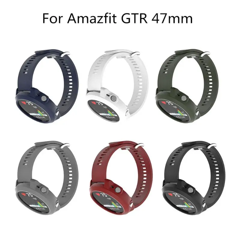 Сменный силиконовый тонкий чехол для часов Garmin Forerunner 645 Music защитный умных Shel |