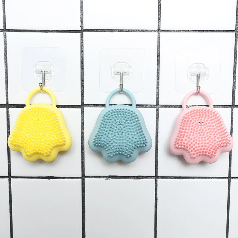 Щетка для чистки кошек инструмент ванной комнаты удобный массажный мягкий