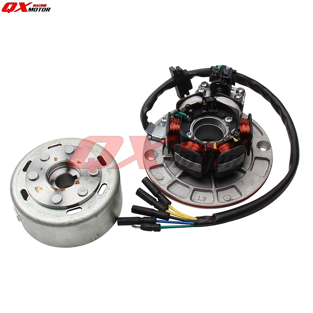 

YinXiang YX150 160cc двигателя статор ротора с светильник комплект для китайского YX150 160cc горизонтальный двигатель Dirt Pit Bike Запчасти