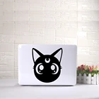 Виниловые наклейки на ноутбук с милым котом, наклейки для ноутбука, наклейки на клавиатуру, украшение