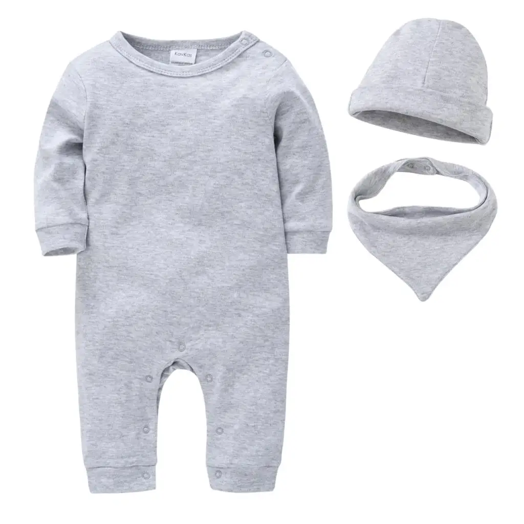 Комбинезон для маленьких девочек футболка с капюшоном и шарфом цельный комплект