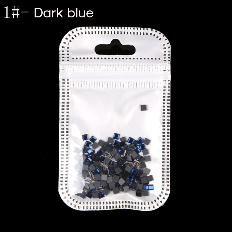 200 шт. Стразы ювелирные изделия для ногтей квадратные кристаллы украшения