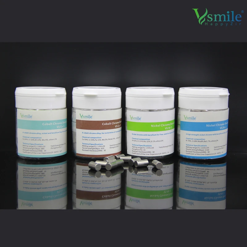 Материалы для стоматологических лабораторий Nicr сплав без бериллия 1 кг