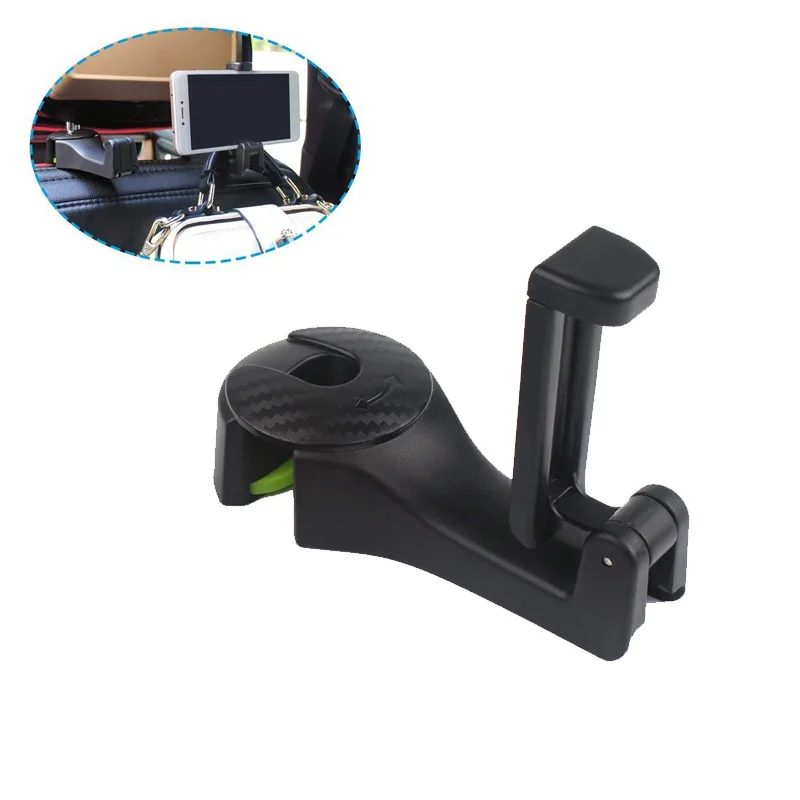 1 шт. универсальный органайзер крючок на подголовник автомобиля|Клипсы и зажимы