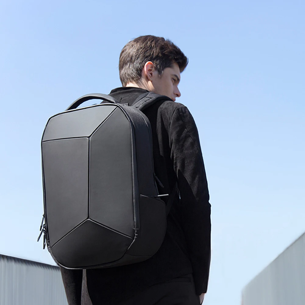 Оригинальный рюкзак Xiaomi Geek с геометрическим рисунком отражающий эргономичный