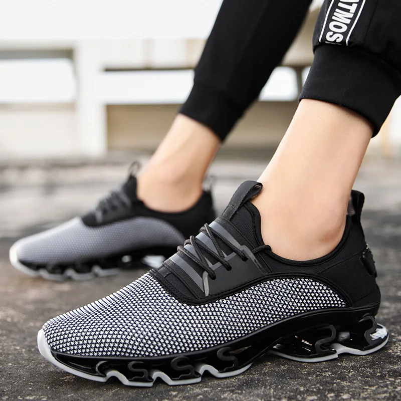 Men Trainers Breathable Mesh Cross Trainning Trail Running Shoes Blade Sport Sneakers 2021 Fashion Running Shoes Mens Gym Shoes