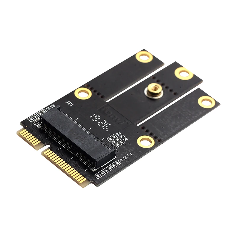 M.2 NGFF на мини-разъем pci-е(PCIe+ USB) Адаптер для M.2 Wi-Fi Bluetooth плата Wireless WLAN Card Intel AX200 9260 8265 8260 для ноутбука