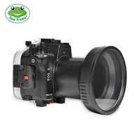 seafrogs 40m130ft 40m diving camera housing for canon eos r camera case with 16 35mm lens underwater protective cover