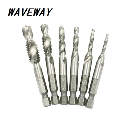 Экспресс подводная лодка 6 шт. SM3 M10 композитный кран сверло Резьба спирали crew tap 1/4