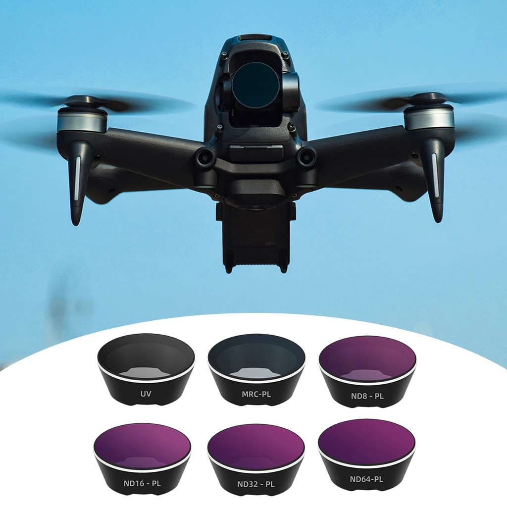 

Комплект высококачественных фильтров для объектива подходит для DJI FPV Combo Quadcopter Drone Camera Accessories