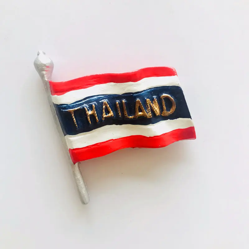 F5 Таиланд, наклейка на холодильник, 3d стерео, Таиланд, Таиланд, Phuket, нефрит, Будда, храм, большой дворец, туристический сувенир, магнит на холодильник - Color: F5