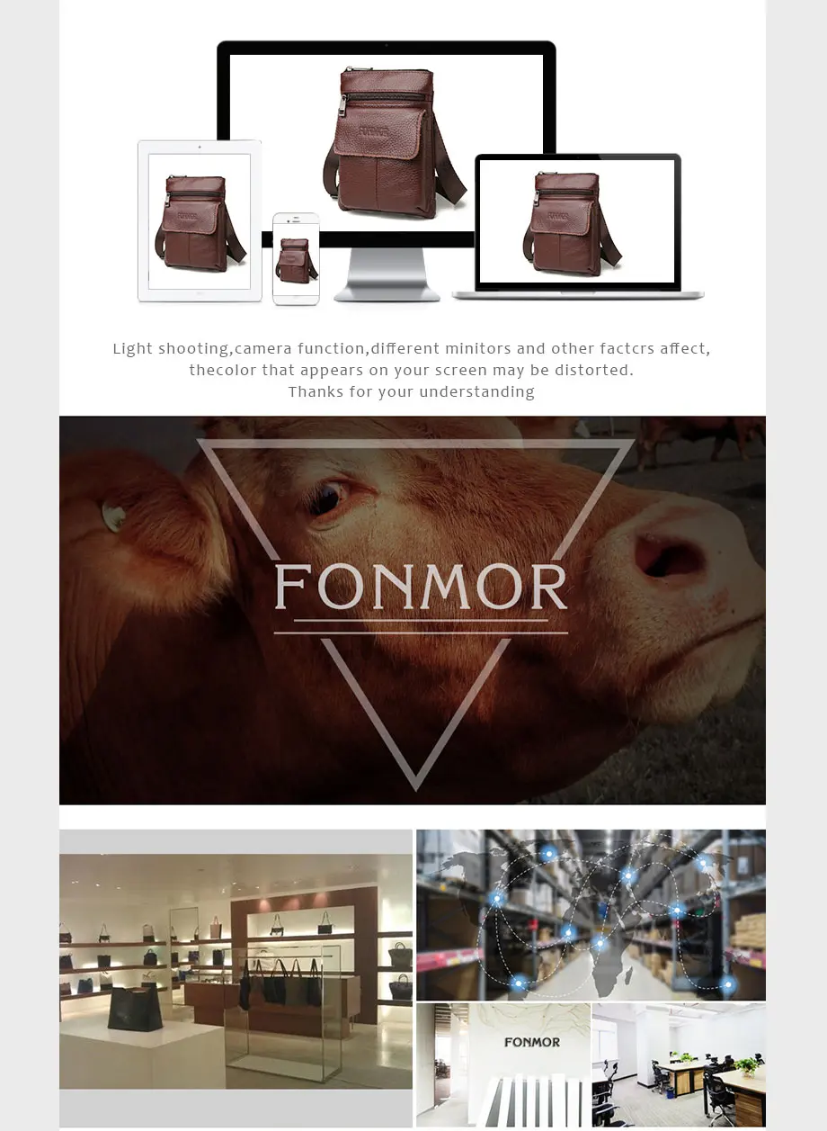 Fonmor модный портфель из натуральной кожи, сумка-мессенджер, сумка для ноутбука, Pc-рабочая воловья кожа, мужские деловые сумки на плечо, Офисная сумка