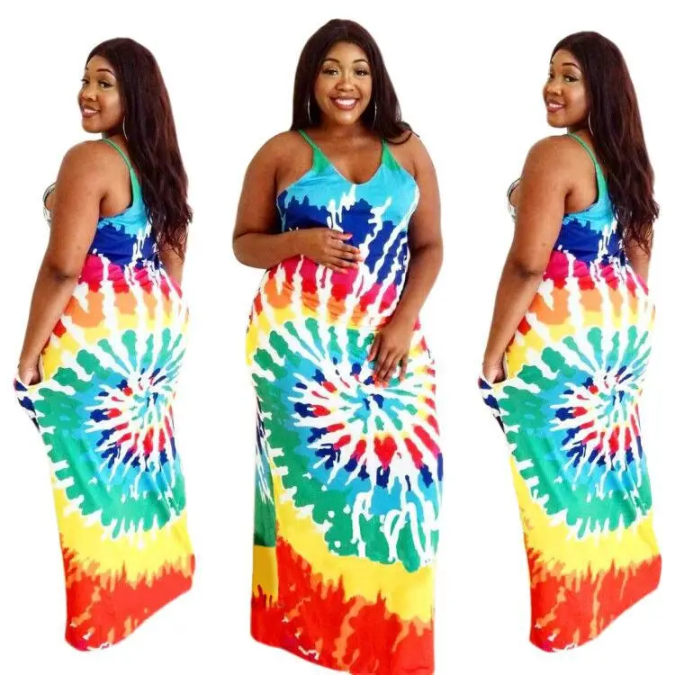 Новое Африканское женское сексуальное платье с цифровой печатью | Тематическая