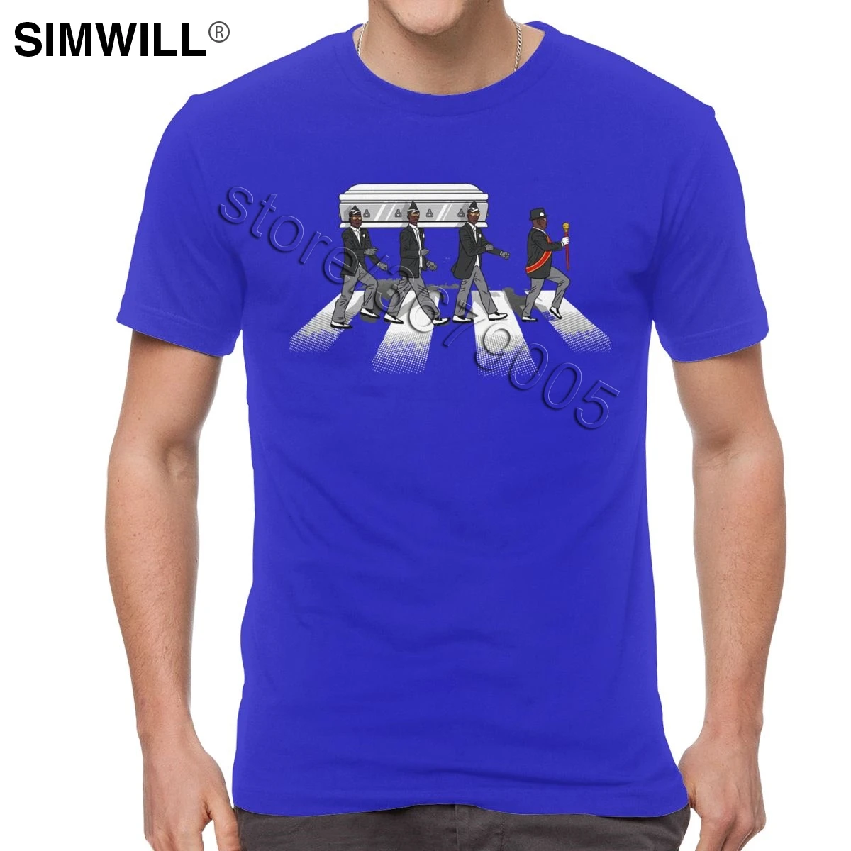 Забавная танцевальная футболка с гроб Мужская хлопковая коротким рукавом 2020